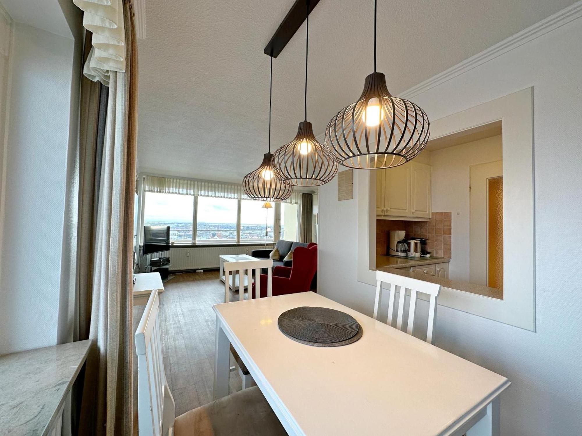 Haus Metropol App 327 mit Meerblick und Cityblick 3 Balkone Westerland Exterior foto